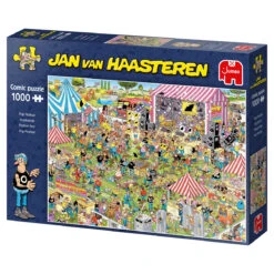 Jumbo 19028 Puzzel Jan-van-Haasteren Popfestival -Auto Winkel 35743992 1705539904