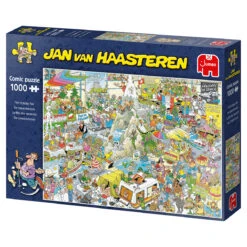 Jumbo 19051 Puzzel Jan-van-Haasteren De-Vakantiebeurs -Auto Winkel 35779139 2563927764
