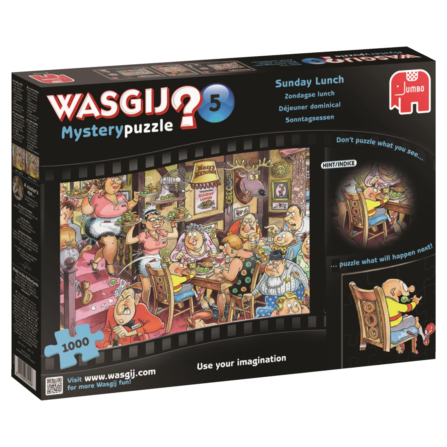 Jumbo 81440 Mystery 5: Zondagse Lunch! 1000 Stukjes 3 Jumbo 81440 Mystery 5: Zondagse Lunch! 1000 Stukjes