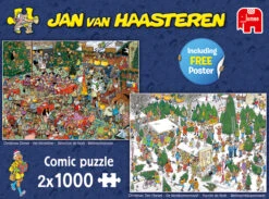 Jumbo 19080 Puzzel JvH Christmas Dinner+Christmas Tree Market -Auto Winkel 40099753 1845855528