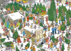 Jumbo 19080 Puzzel JvH Christmas Dinner+Christmas Tree Market -Auto Winkel 40099753 8829918413