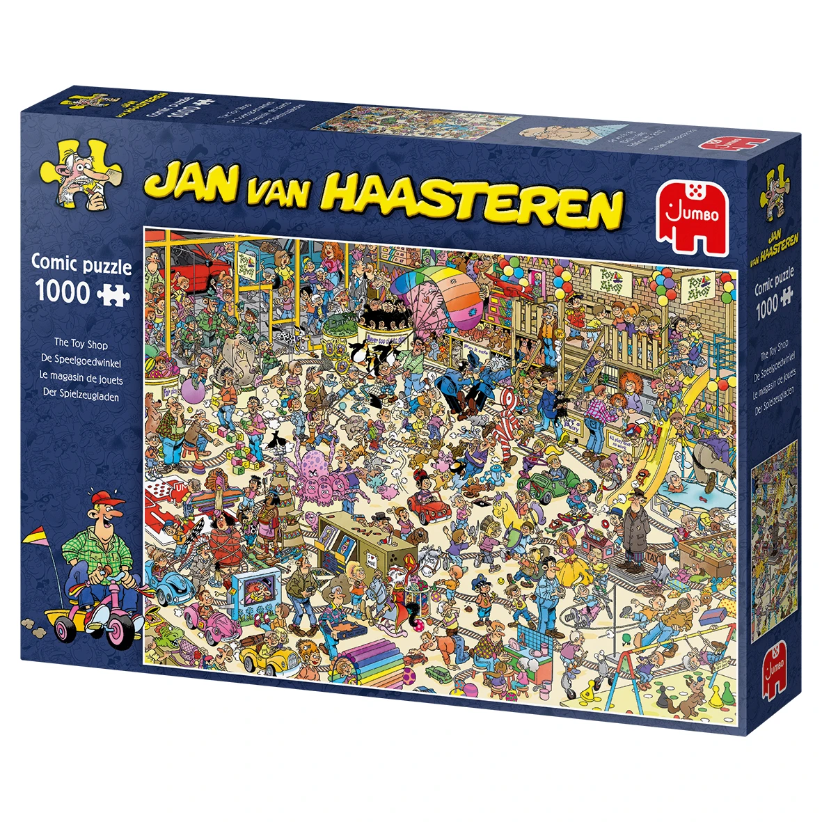 Jumbo 19073 Puzzel Jan-van-Haasteren The Toy Shop 7 Jumbo 19073 Puzzel Jan-van-Haasteren The Toy Shop - Afbeelding 5