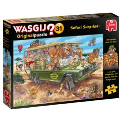 Jumbo 19164 Jumbo-Puzzel Original-31 1000 Stukjes Safari Spektakel