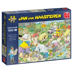 Jumbo 19086 Puzzel Jan Van Haasteren Kamperen In Het Bos