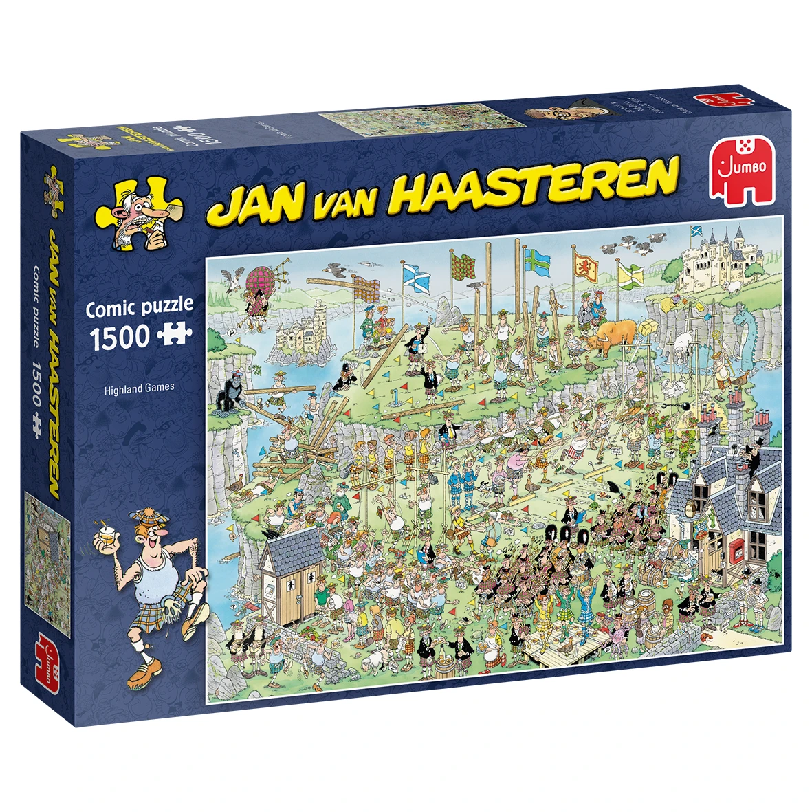 Jumbo 19088 Legpuzzel Highland Games Jan Van Haasteren 1500 3 Jumbo 19088 Legpuzzel Highland Games Jan Van Haasteren 1500