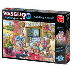 Jumbo 19175 Wasgij-puzzel Mystery-17 Kabaal In De Keuken 1000 Stukjes -Auto Winkel 73396675 7921419971