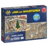 Jumbo 20033 2 Puzzels Shoppen Voor De Feestdagen Jan Van Haasteren 2×1000 -Auto Winkel 78773000 6992543135
