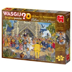 Jumbo 19176 Wasgij-puzzel Retro Original-4 Een Dag Om Nooit Te Vergeten 1000 Stukjes -Auto Winkel 79013929 6174695640