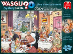 Jumbo 19177 Wasgij-puzzel Retro Mystery-4 Live Entertainment 1000 Stukjes -Auto Winkel 79013937 7482542924