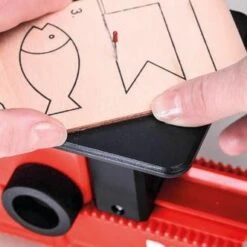 PLAYmake 4 In 1 Houtbewerkingsmachine Houtdraaibank -Auto Winkel 801200 playmake decoupeerzaag figuurzaag speelactief