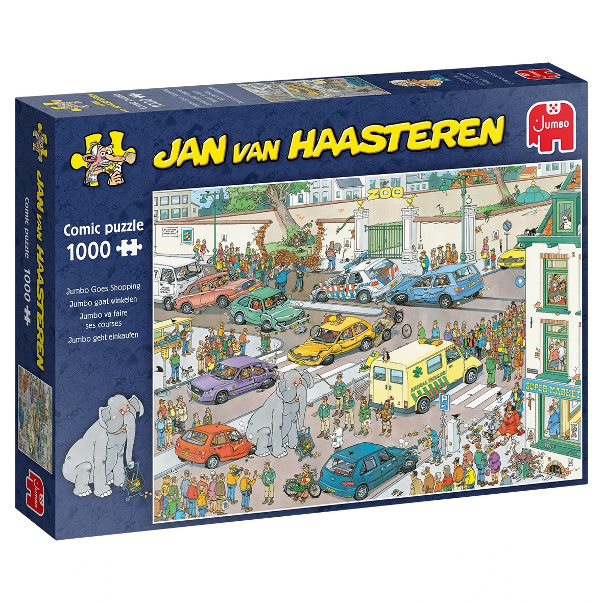 Jumbo 20028 Puzzel JvH Jumbo Gaat Winkelen Jan-van-Haasteren 3 Jumbo 20028 Puzzel JvH Jumbo Gaat Winkelen Jan-van-Haasteren