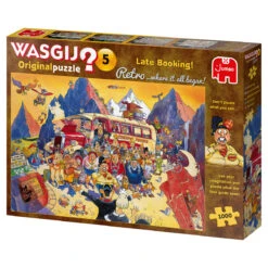 Jumbo 25007 Wasgij-puzzel Retro Original-5 Last Minute Boeking 1000 Stukjes -Auto Winkel 87909290 6168083615