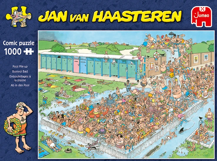 Jumbo 20039 Puzzel JvH Bomvol Bad Jan-van-Haasteren 6 Jumbo 20039 Puzzel JvH Bomvol Bad Jan-van-Haasteren - Afbeelding 4