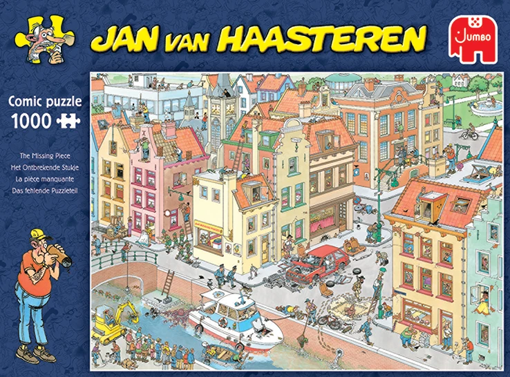 Jumbo 20041 Puzzel JvH Het-Ontbrekende-Stukje Jan Van Haasteren 8 Jumbo 20041 Puzzel JvH Het-Ontbrekende-Stukje Jan Van Haasteren - Afbeelding 6