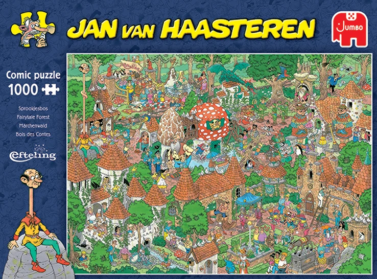 Jumbo 20045 Puzzel JanvanHaasteren Efteling Sprookjesbos 6 Jumbo 20045 Puzzel JanvanHaasteren Efteling Sprookjesbos - Afbeelding 4