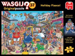 Jumbo 25004 Wasgij-puzzel Original-37 Vakantiefiasco 1000 Stukjes -Auto Winkel 92140084 1126723634