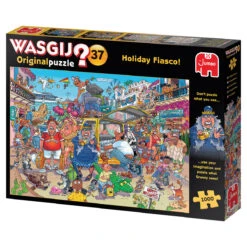 Jumbo 25004 Wasgij-puzzel Original-37 Vakantiefiasco 1000 Stukjes -Auto Winkel 92140084 5369800046