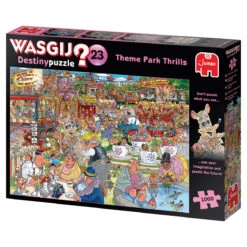 Jumbo 25005 Wasgij-puzzel Destiny-23 Spektakel In Het Pretpark 1000 Stukjes -Auto Winkel 92140490 4347438346