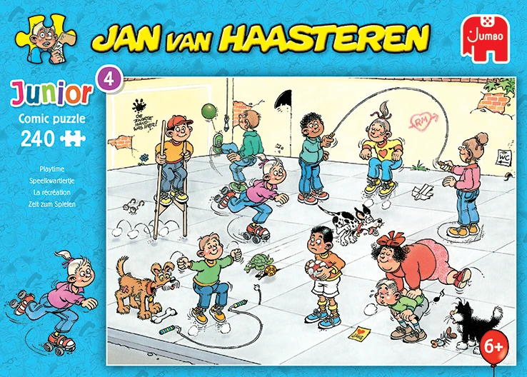 Jumbo 20061 Jan Van Haasteren Junior Speelkwartiertje Kinder-puzzel 6 Jumbo 20061 Jan Van Haasteren Junior Speelkwartiertje Kinder-puzzel - Afbeelding 4