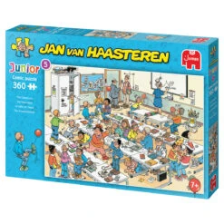 Jumbo 20062 Jan Van Haasteren Junior Het Klaslokaal Kinder-puzzel -Auto Winkel 92472570 6505931125