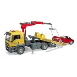 Bruder 3750 Sleepdienst Autoambulance MAN Incl. Sportauto 8 Bruder 3750 Sleepdienst Autoambulance MAN Incl. Sportauto -Auto Winkel Bruder 03750 MAN TGS sleepwagen met roadster 1