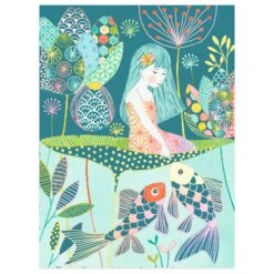 Djeco Kraskaarten De Vijver Knutselset 9 Djeco Kraskaarten De Vijver Knutselset -Auto Winkel Djeco DJ09716 scratch knutselset vijver 2