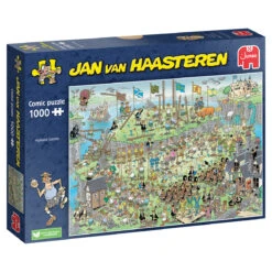 Jumbo 20069 Puzzel JanvanHaasteren Highland Games -Auto Winkel Janvanhaasteren puzzel jumbo 20069 1000 stukjes. 2