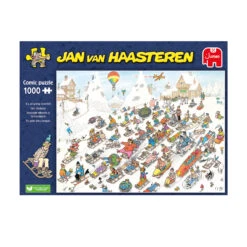 Jumbo 1110100025 Puzzel Jan Van Haasteren It’s All Going Downhill -Auto Winkel Jumbo 1110100025