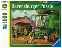 John-Deere-Hakselaar Puzzel Ravensburger 1000-stukjes 9 John-Deere-Hakselaar Puzzel Ravensburger 1000-stukjes -Auto Winkel Ravensburger puzzel 1000 stukjes 4005556168392 john deere 1