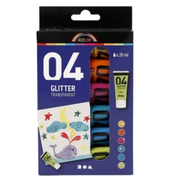 Plakkaatverf Set Acrylverf Glitter Secundaire Kleuren 5 Plakkaatverf Set Acrylverf Glitter Secundaire Kleuren -Auto Winkel a color acrylverf set glitter secundair 6x20 ml 1
