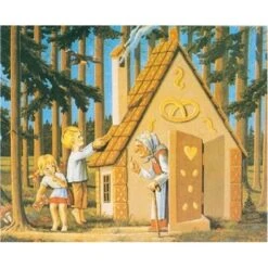 Blokpuzzel “Sprookjes” -Auto Winkel blokpuzzel sprookjes goki 57877 4