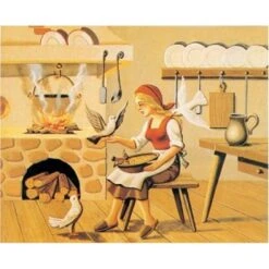 Blokpuzzel “Sprookjes” -Auto Winkel blokpuzzel sprookjes goki 57877 5