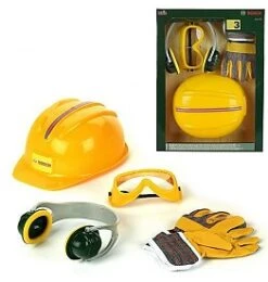 Bosch Veiligheidsset Werkman 4-dlg Kindergereedschap -Auto Winkel bosch werkman veiligheidsset theo klein 8537 1 1
