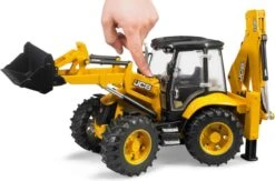 Bruder 2454 JCB-5CX Eco Graaflaadcombinatie -Auto Winkel bruder 02454 graaflaadcombinatie 2