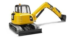 Bruder 2456 CAT Mini-Rupskraan Caterpillar -Auto Winkel bruder 02456 cat mini rupskraan