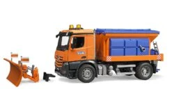 Bruder 03685 MB Arocs Strooiwagen Met Sneeuwploeg -Auto Winkel bruder 03685 mb arocs strooiwagen met sneeuwploeg 2