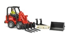 Bruder 2191 Miniloader Schäffer Minishovel+acc -Auto Winkel bruder 2191 schafer 2034 minishovel met accessoires 2