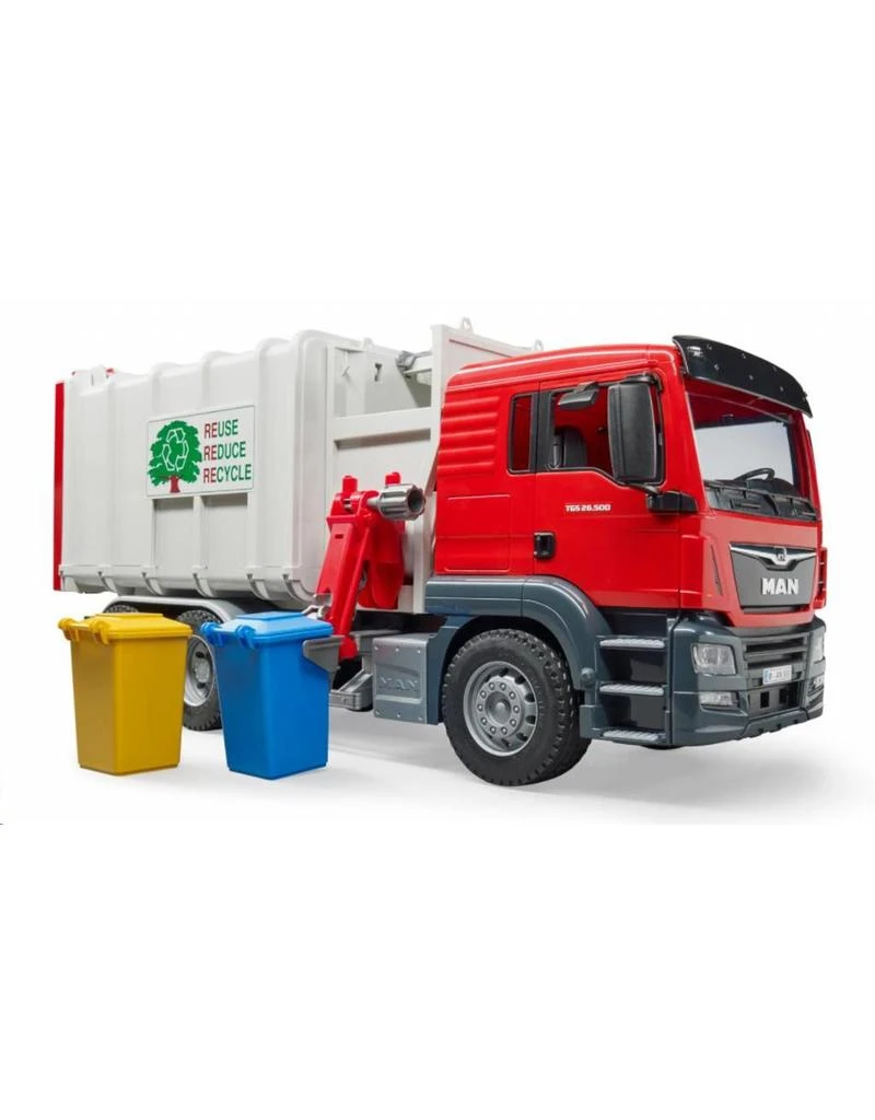 Auto Winkel -Auto Winkel bruder 3761 man tgs vuilniswagen