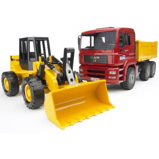 Auto Winkel -Auto Winkel bruder kipwagen man tga met shovel fiat fr 130 1 2