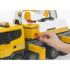 Bruder 03570 Kraanwagen Scania R-series Met Liebherr Telescoopkraan -Auto Winkel bruder kraanwagen scania r series met liebherr telescoopkraan met licht en geluid 1