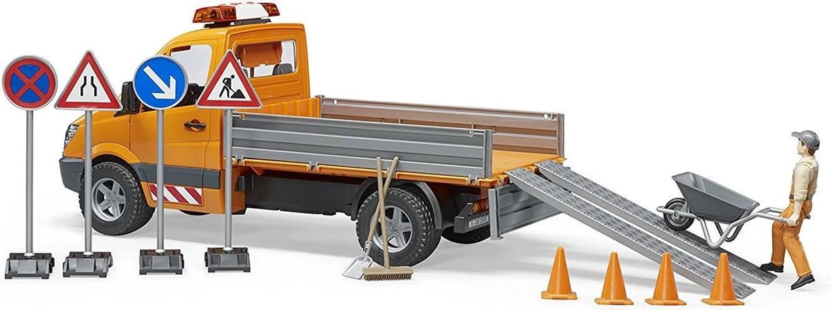 Bruder 2537 Mercedes-Benz Sprinter+accessoires 7 Bruder 2537 Mercedes-Benz Sprinter+accessoires - Afbeelding 5