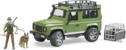 Bruder 02587 Terreinwagen Land-Rover Defender + Boswachter