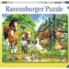 Dierenbijeenkomst Puzzel Ravensburger 100 Stukjes XXL -Auto Winkel dierenbijeenkomst puzzel ravensburger