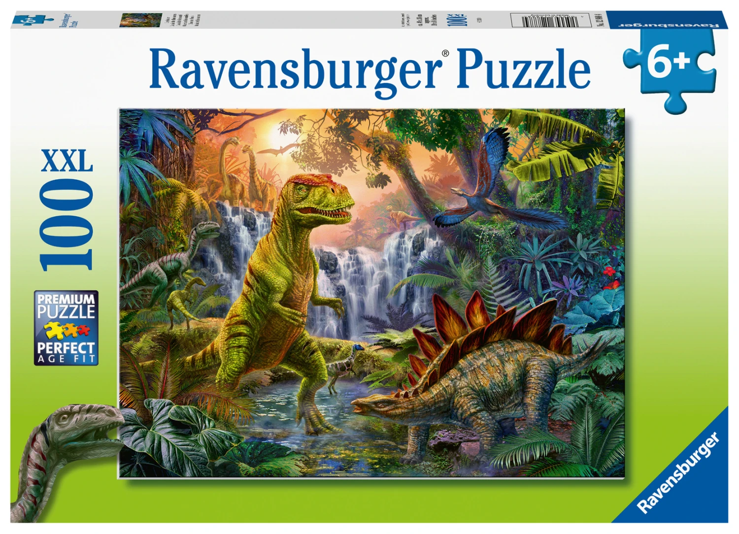 Dinosaurus Puzzel Ravensburger 100 Stukjes XXL 3 Dinosaurus Puzzel Ravensburger 100 Stukjes XXL