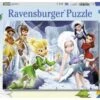 Disney Fairies Puzzel Ravensburger 100 Stukjes XXL -Auto Winkel disney fairies puzzel ravensburger
