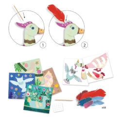 Djeco Knutselpakket Chique Veren 7 Djeco Knutselpakket Chique Veren -Auto Winkel djeco knutselpakket chique veren 1