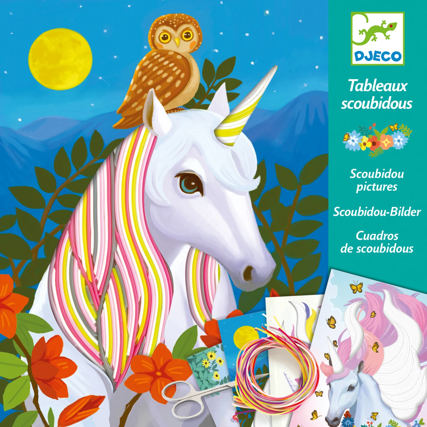 Djeco Knutselpakket Magische Manen 7 Djeco Knutselpakket Magische Manen - Afbeelding 5