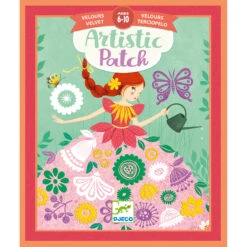 Djeco Knutselset Artistieke-veloursplaatjes Jonge-dames -Auto Winkel djeco knutselset artistieke veloursplaatjes jonge dames 1