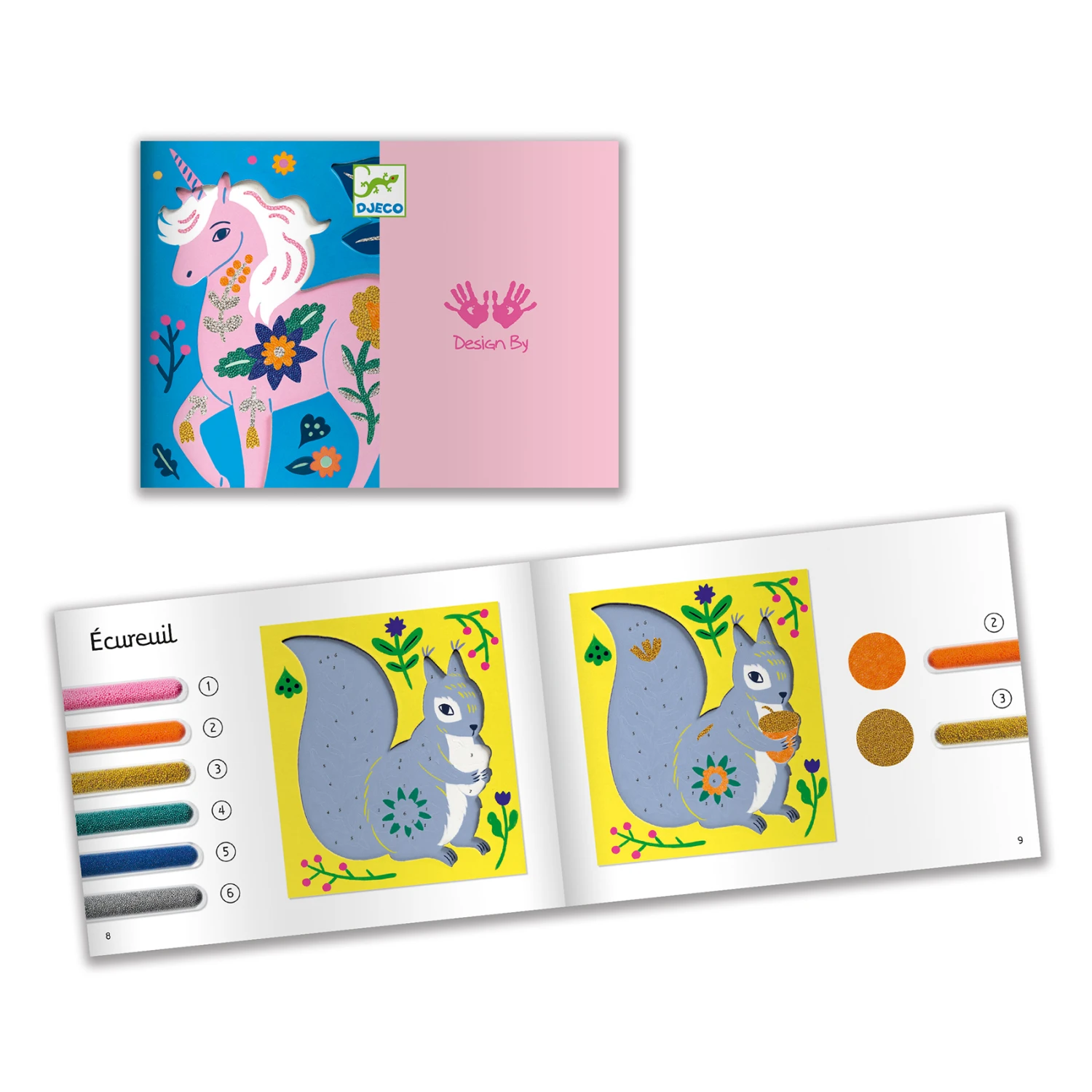 Djeco Knutselset Microparels Bloemen-en-dieren 5 Djeco Knutselset Microparels Bloemen-en-dieren - Afbeelding 4