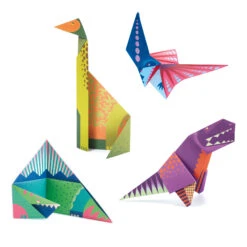Djeco Origami Dinosaurussen Knutselset -Auto Winkel djeco origami dinosaurussen 4